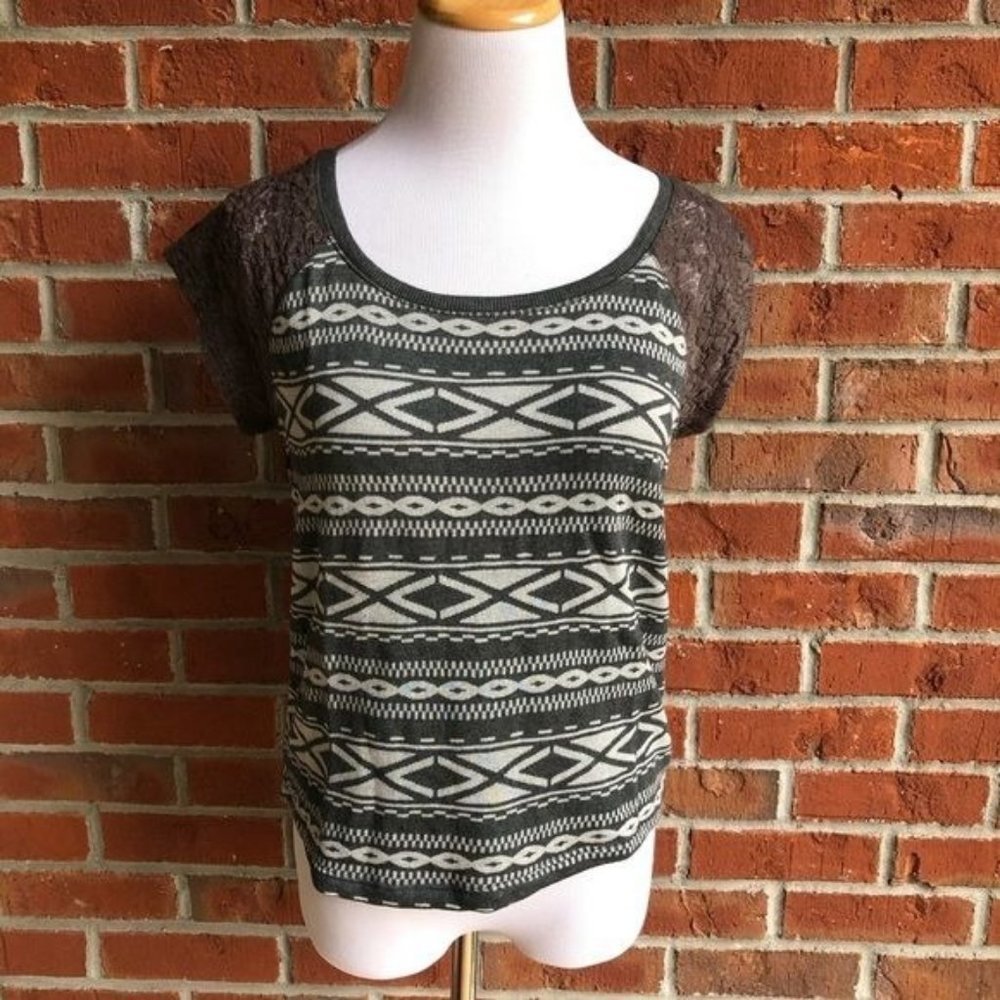 Red Camel Aztec Top - Size S